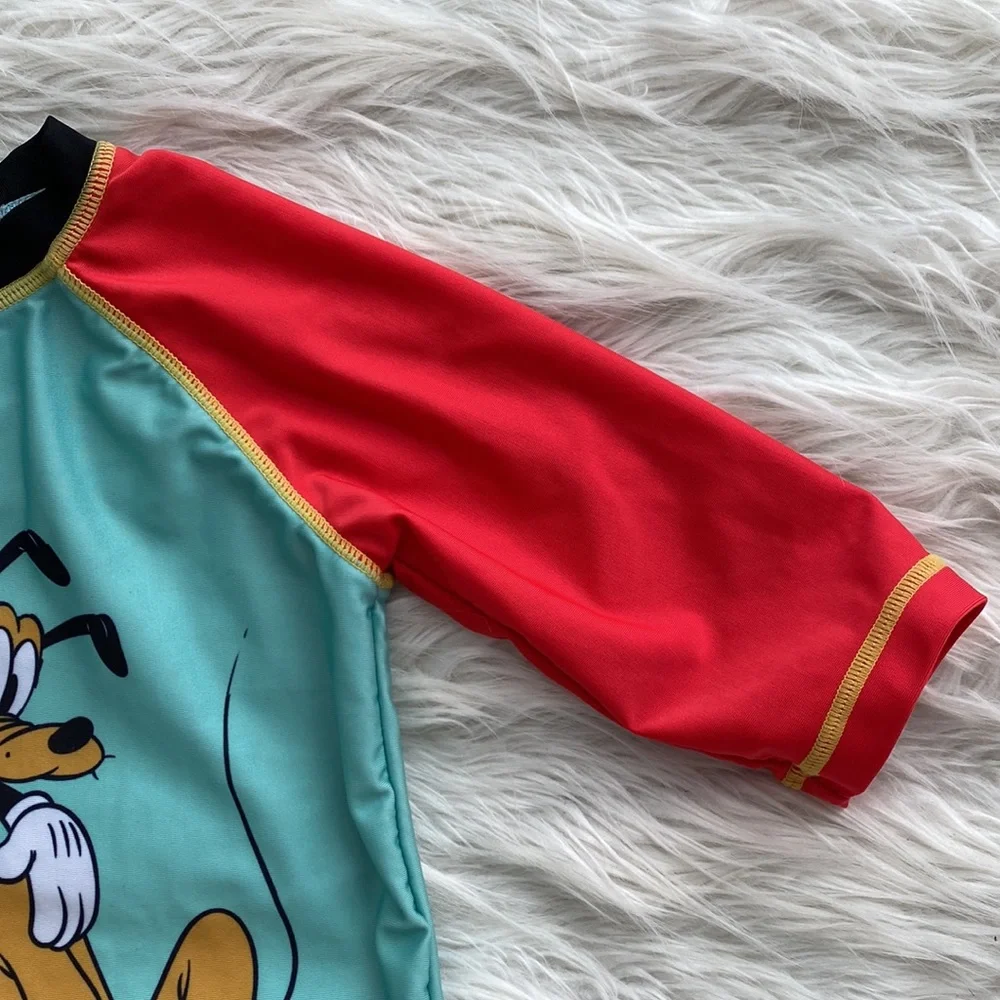 Disney Store | Mickey & Pluto Rashguard Swim Shirt